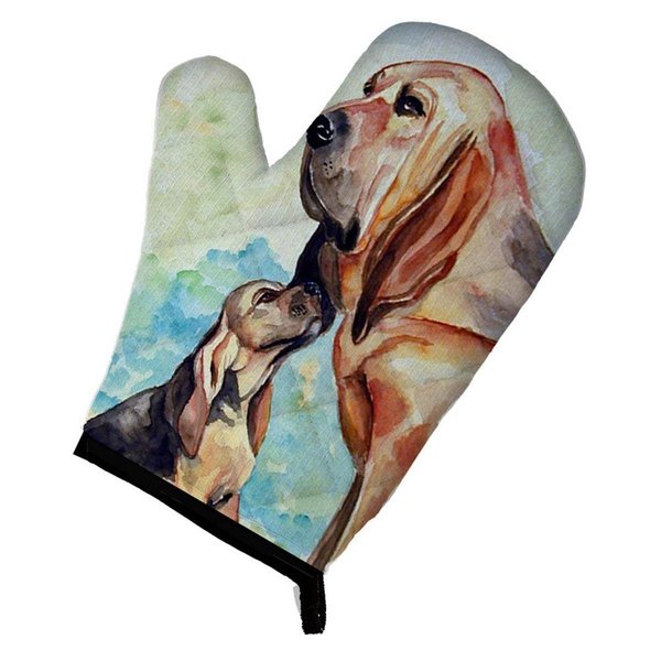 Carolines Treasures Bloodhound Mommas Love Oven Mitt 7014OVMT